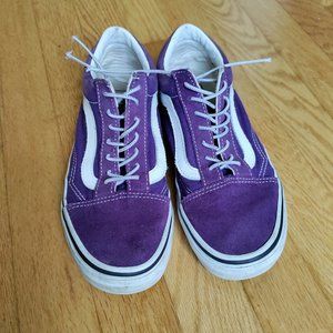 Vans Old Skool Purple Size Women 6.5 Size Men 5